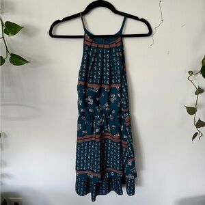 Francesca’s Blue Patterned Dress